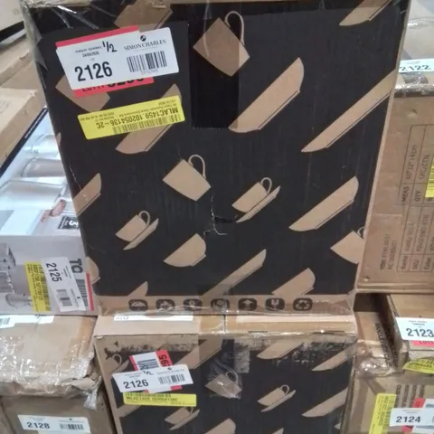 BOXED 48 PIECE PORCELAIN CHINA DINNERWARE SET - SERVICE FOR 12 (2 BOXES)