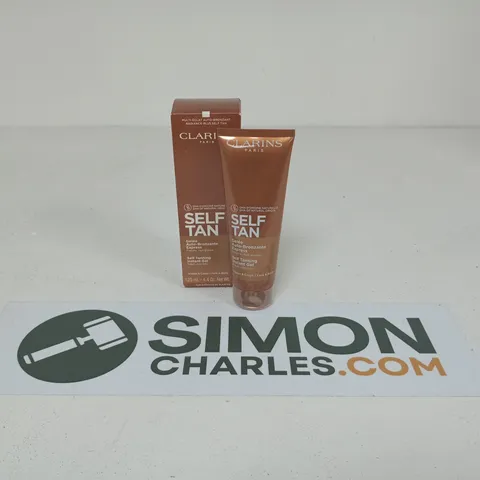 CLARINS SELF TANNING INSTANT GEL 125 ML – BOXED (TUBE + BOX)