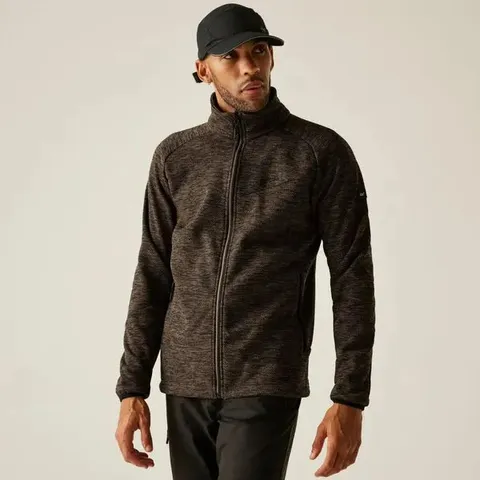 BRAND NEW REGATTA RIVAKE ZIPPED FLEECE IN NUT BROWN SIZE UK L