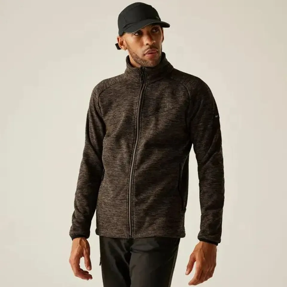 BRAND NEW REGATTA RIVAKE ZIPPED FLEECE IN NUT BROWN SIZE UK L