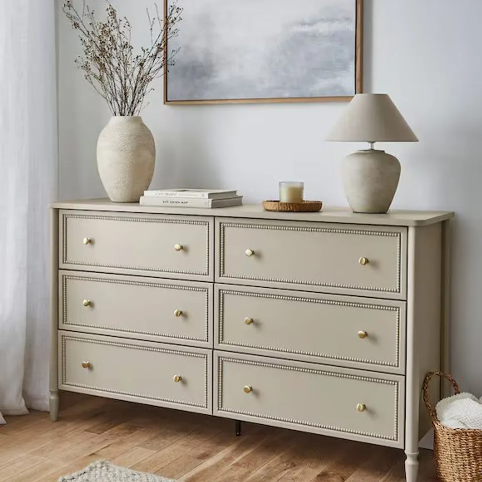 DARCY LARGE CHEST OF DRAWERS UK436 SIMPLY TOUPLE 1530 X 476 X 133MM BOXED