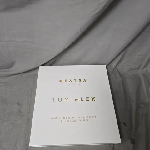 OPATRA LUMIFLEX LED LIGHT THERAPY MASK – WHITE, BOXED