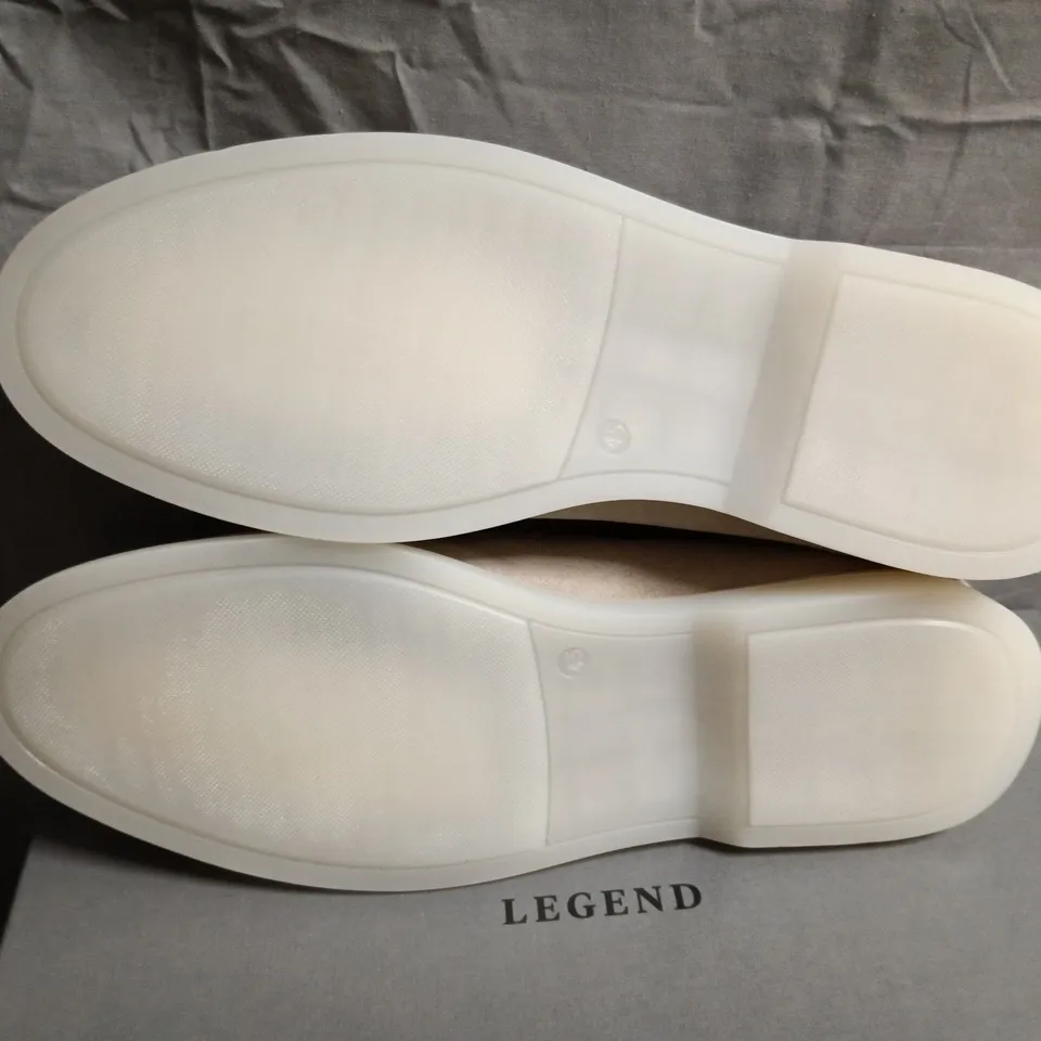 LEGEND BEIGE SUEDE LOAFERS – UK 11 (EU 45)