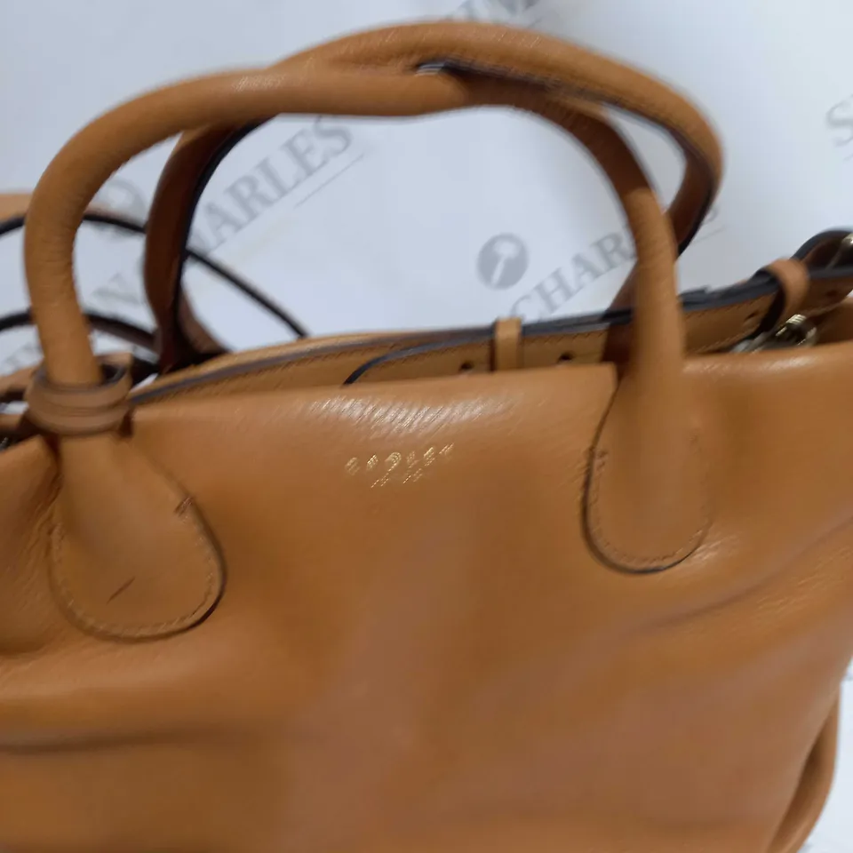 RADLEY LONDON HAND BAG IN LIGHT BROWN