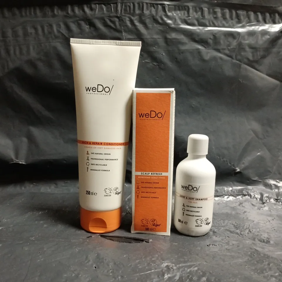 BOX OF APPROXIAMTELY 15 ASSORTED WEDO COSMETIC ITEMS - COLLECTION ONLY