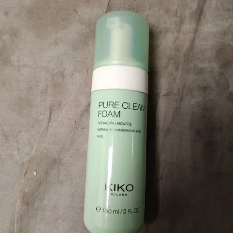 KIKO MILANO PURE CLEAN FOAM CLEANSING MOUSSE – 150 ML