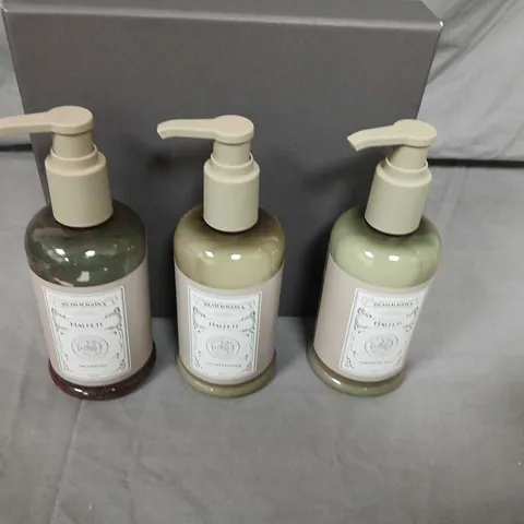  PENHALIGON'S THREE PIECE GIFT SET TO INCLUDE; SHOWER GEL, SHAMPOO AND CONDITIONER