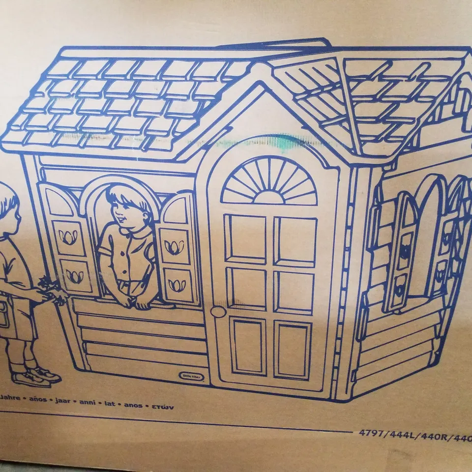 BOXED LITTLE TIKES COUNTRY COTTAGE  RRP £379.99