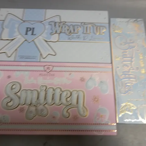 LOT OF 3 ASSORTED PLOUISE EYE SHADOW PALETTES