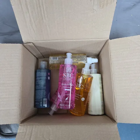 BOX OF APPROXIMATELY 6 SBC ITEMS TO INCLUDE: HYDRA COLLAGEN MOISTURIZER GEL 