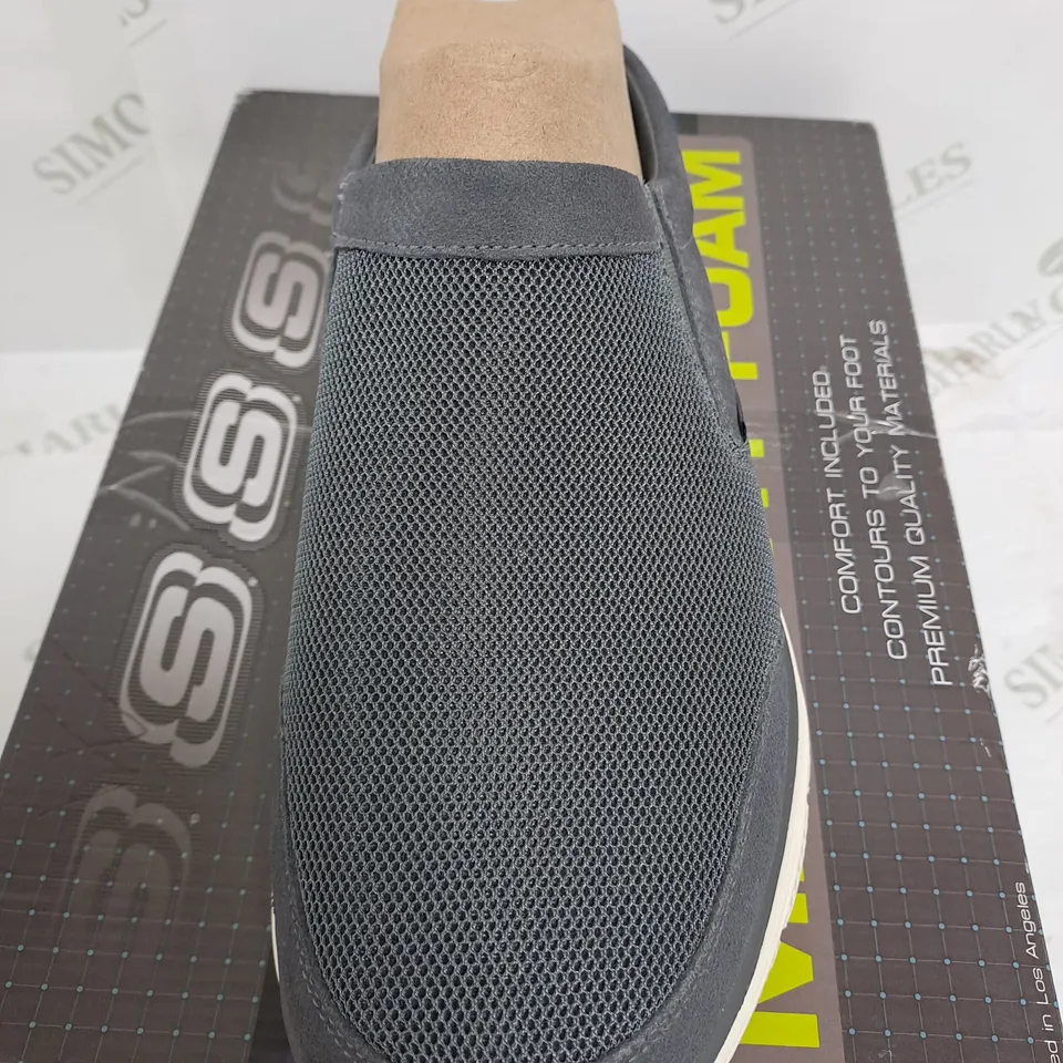 SKETCHERS SPORT MEMORY FOAM TRAINERS SIZE 10 COLOUR CHARCOAL 