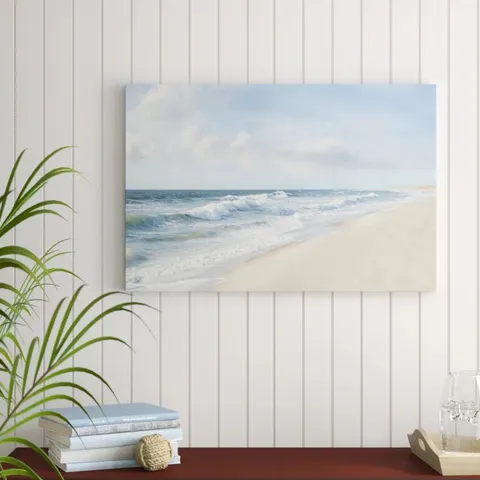 BOXED HAMPTONS II BY JAMES MCLOUGHLIN -  PRINT ON CANVAS (1 BOX)