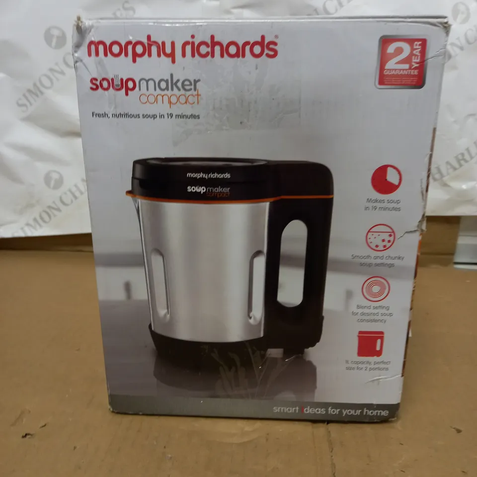 MORPHY RICHARDS SOUP MAKER COMPACT