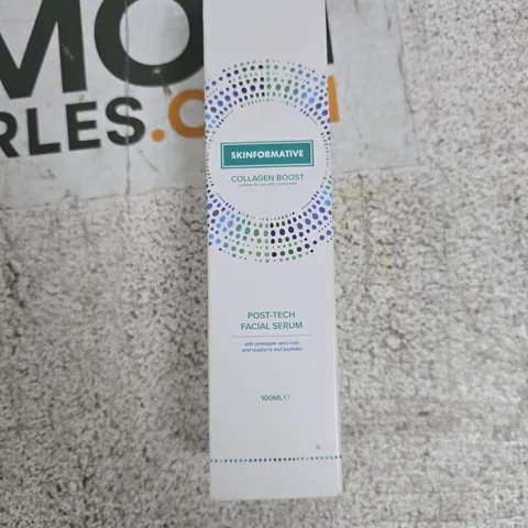 SKININFORMATIVE COLLAGEN BOOST POST-TECH FACIAL SERUM β 100ML