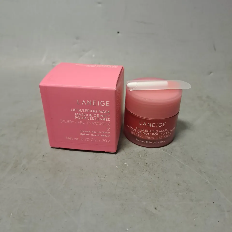 LANIEGE LIP SLEEPING MASK IN BERRY 20G