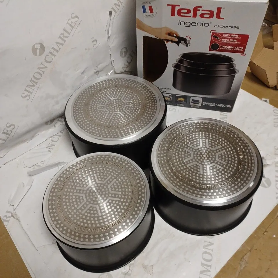TEFAL INGENIO EXPERTISE PANS- BLACK