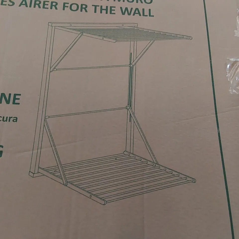 BOXED ARIT CLOTHES AIRER FOR THE WALL (1 BOX)