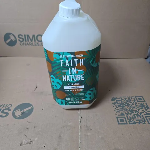 FAITH IN NATURE SHAMPOO FOR DRY HAIR AND SCALP COCONUT 5L