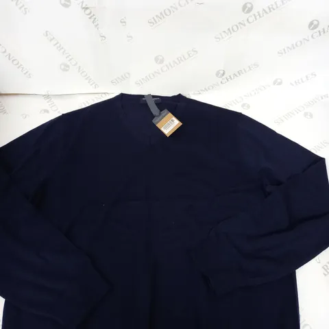 CHARLES TYRWHITT V NECK JUMPER SIZE XL