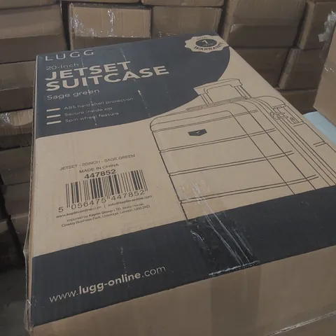 BOXED LUGG TRAVEL SUITCASE