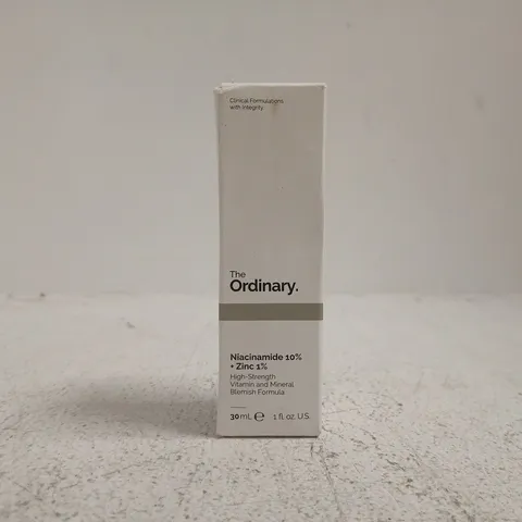THE ORDINARY NIACINAMIDE 10% + ZINC 1% SERUM – 30ML BOXED
