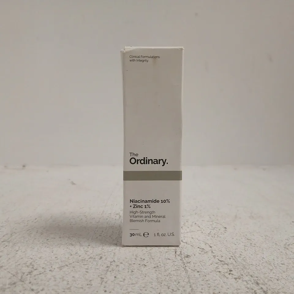 THE ORDINARY NIACINAMIDE 10% + ZINC 1% SERUM – 30ML BOXED