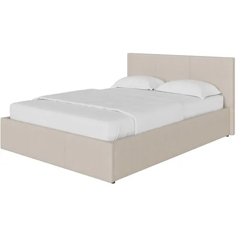 BOXED GFW DOUBLE NATURAL SIDE LIFT OTTOMAN BED (2 BOXES)