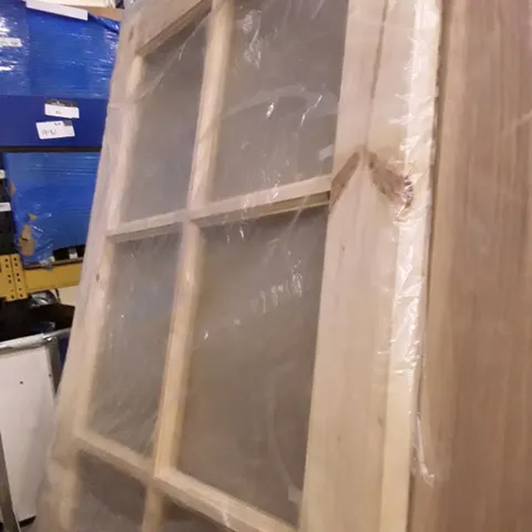 15 LITE KNOTTY PINE GLAZED INTERNAL DOOR 1981 × 762MM