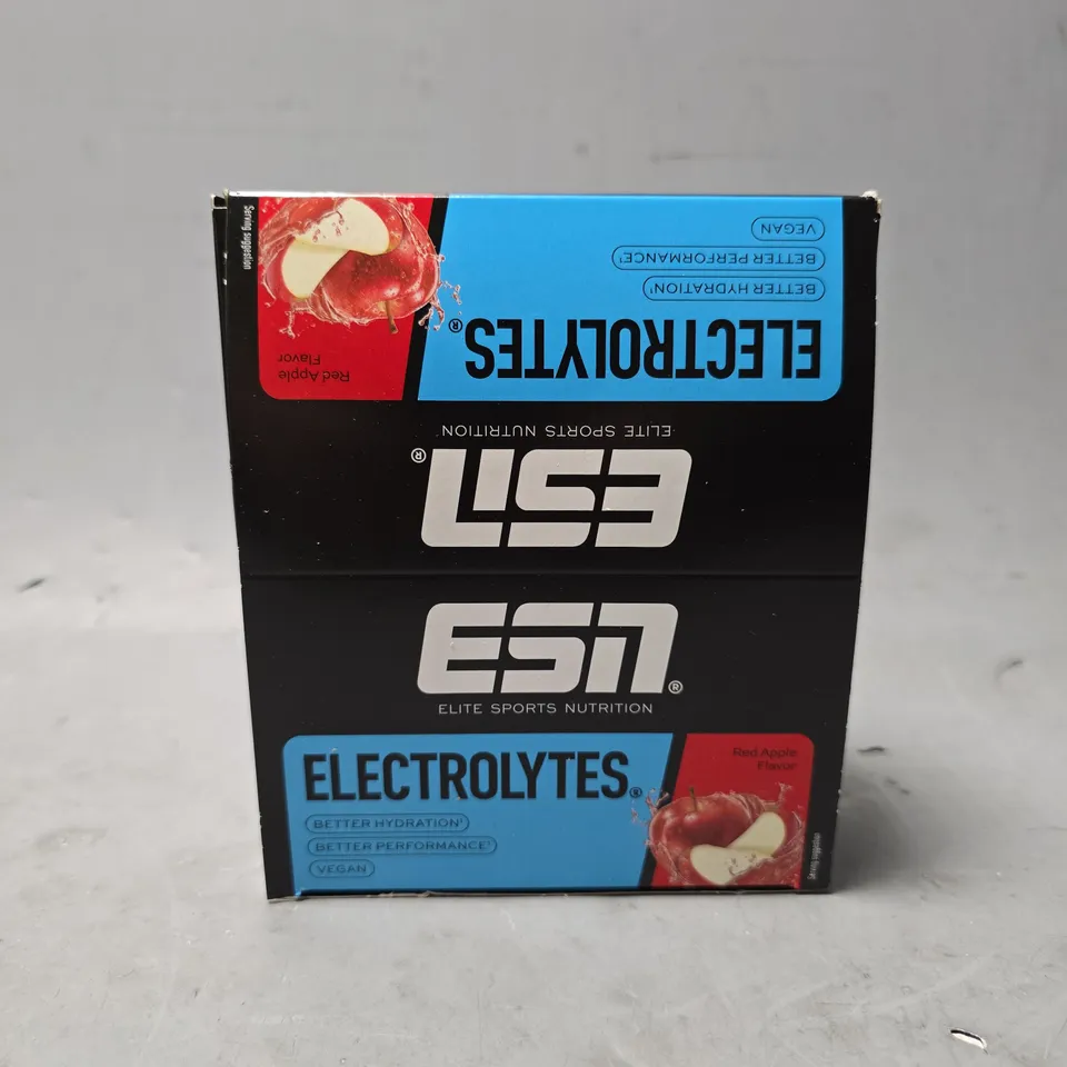 BOXED ESN ELECTROLYTES RED APPLE FLAVOUR 