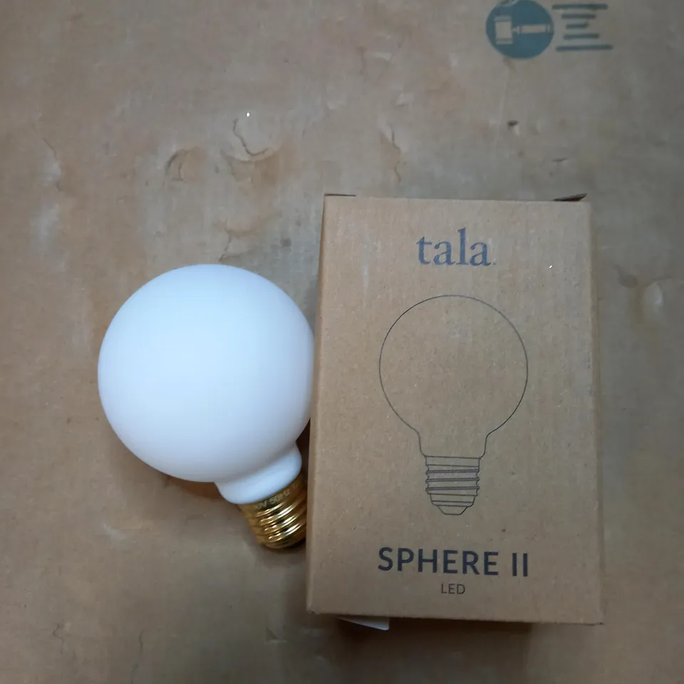 TALA SPHERE II LED MATT WHITE BULB
