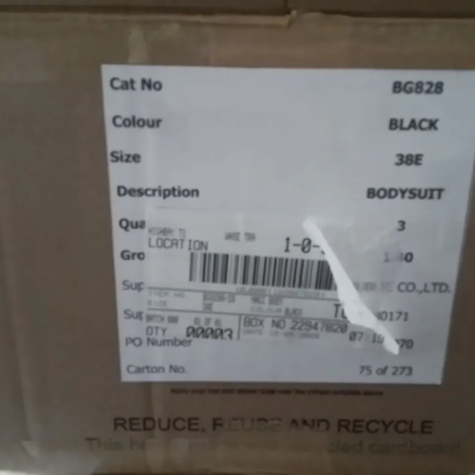 BOXED BRAND NEW APPROXIMATELY 3 MAGISCULPT BLACK BODYSUIT SIZE 38E