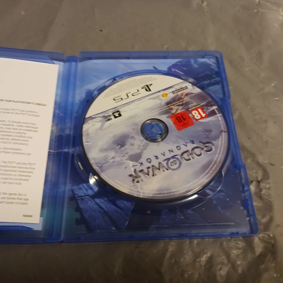 GOD OF WAR RAGNAROK PS5 GAME