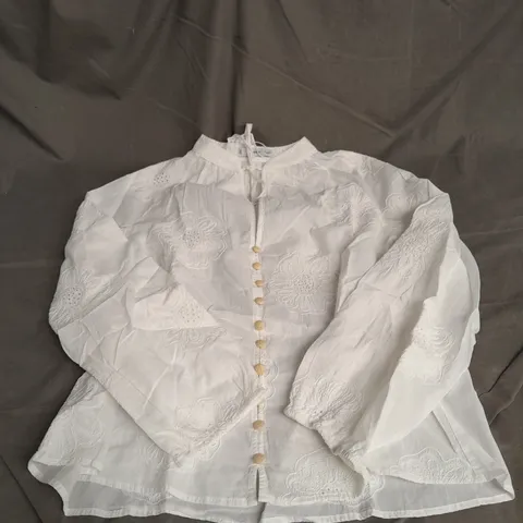 MNG LIGHTWEIGHT SHIRT IN WHITE SIZE L