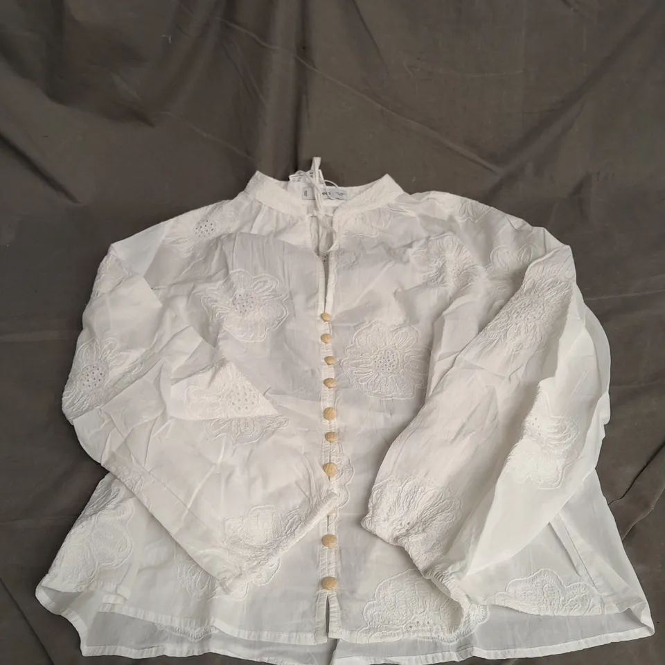 MNG LIGHTWEIGHT SHIRT IN WHITE SIZE L