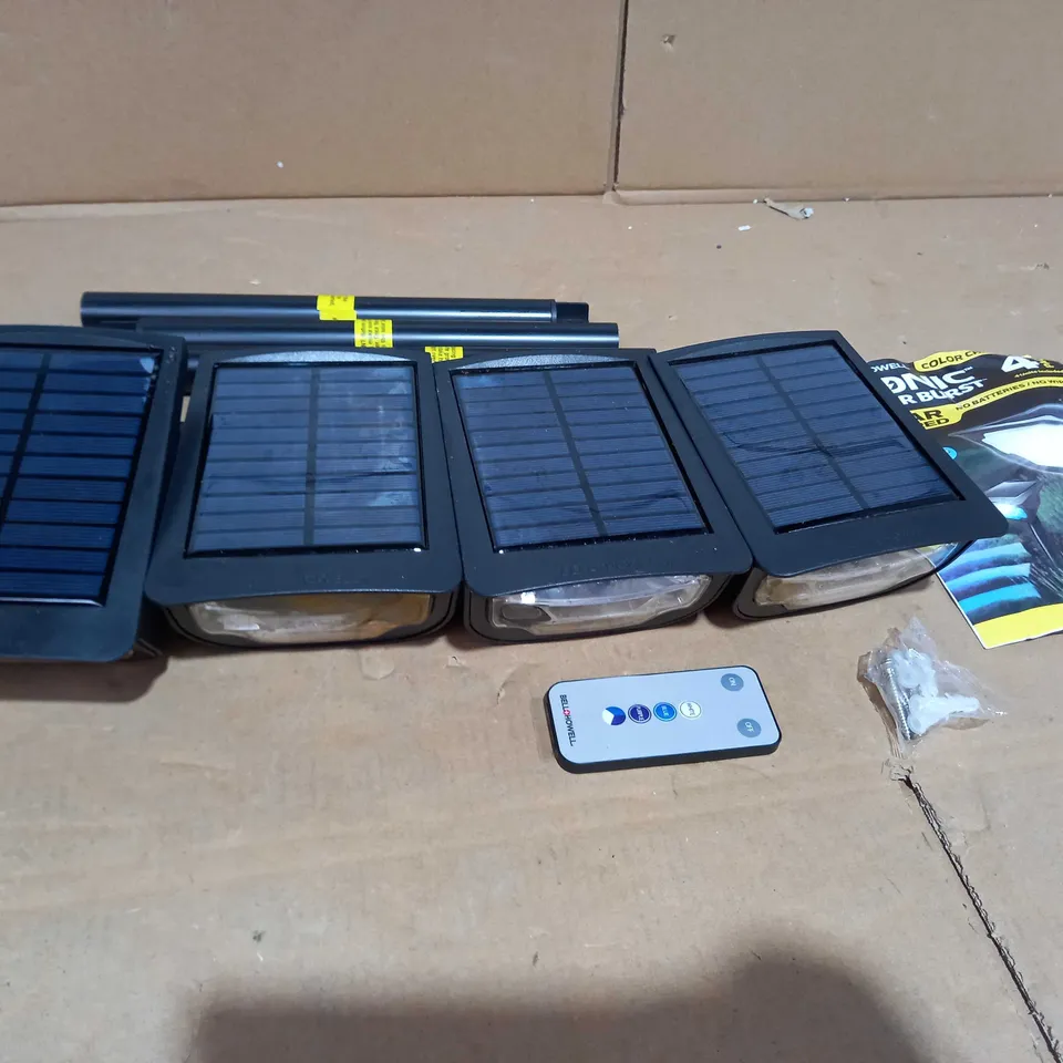 BIONIC COLOR BURST SOLAR POWERED LIGHTS