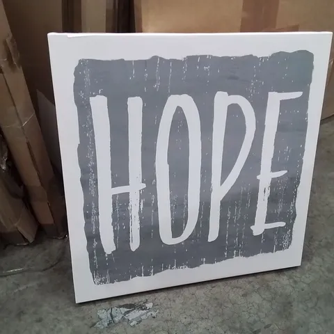 BOXED HOPE CANVAS ART