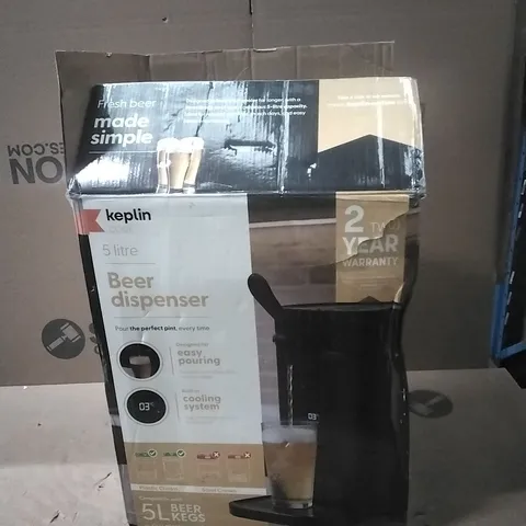 BOXED KEPLIN BEER DISPENSER