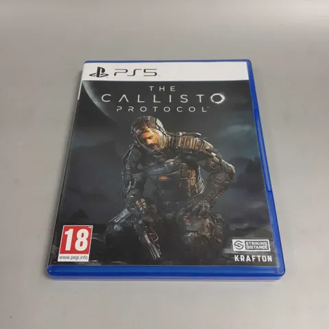 THE CALLISTO PROTOCOL FOR PS5