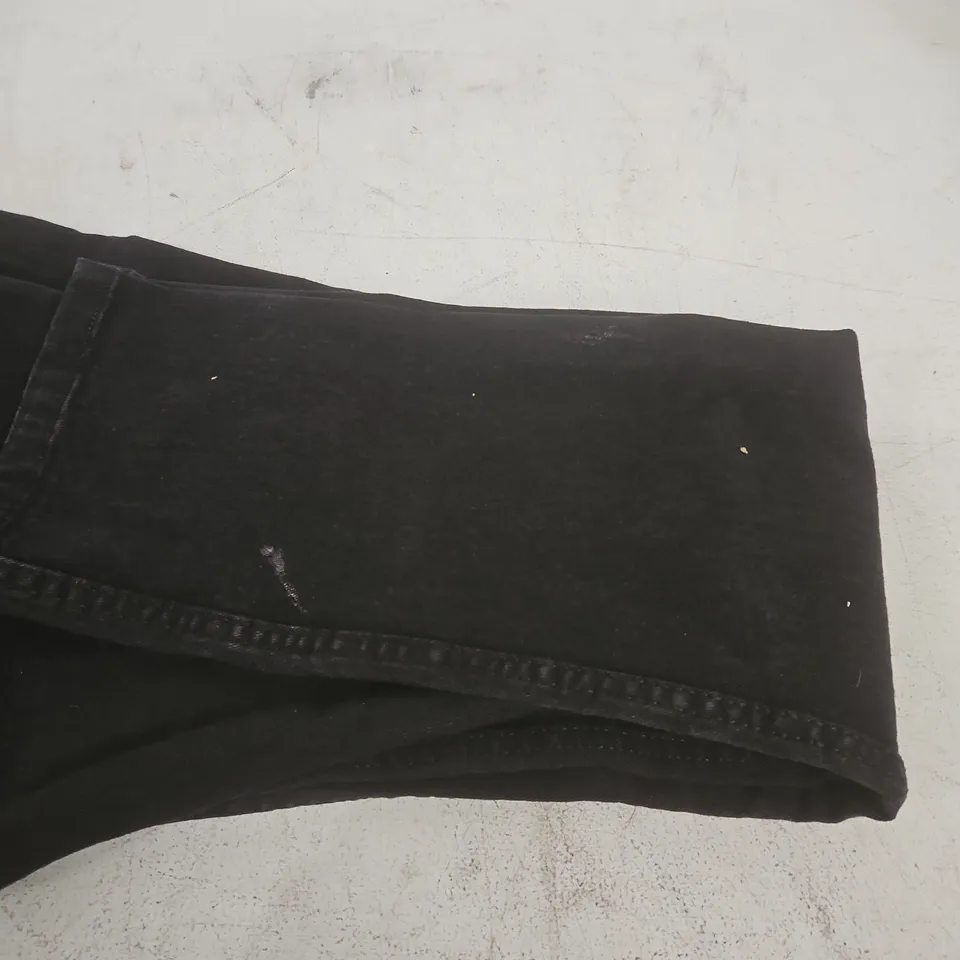 LEFTIES SKINNY DENIM JEANS – UK 34 (EU 44) – BLACK