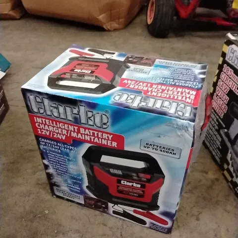 BOXED CLARKE IBC20 12/24V 20A INTELLIGENT BATTERY CHARGER