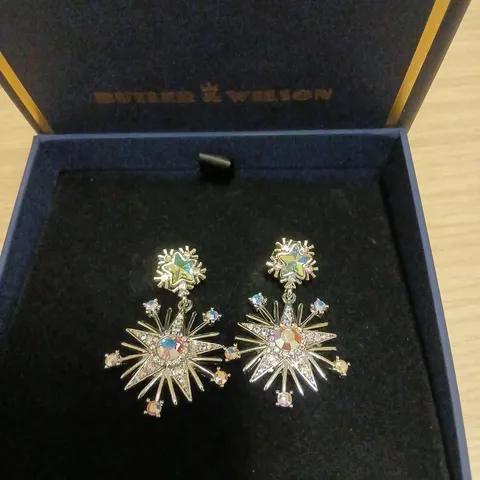 BUTLER & WILSON STARLIGHT SPARKLE EARRINGS