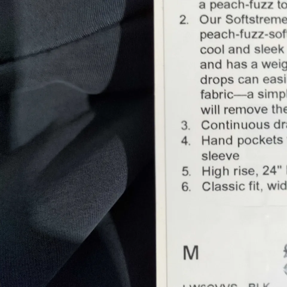 LULULEMON WOMEN'S TROUSERS  – BLACK, SIZE M