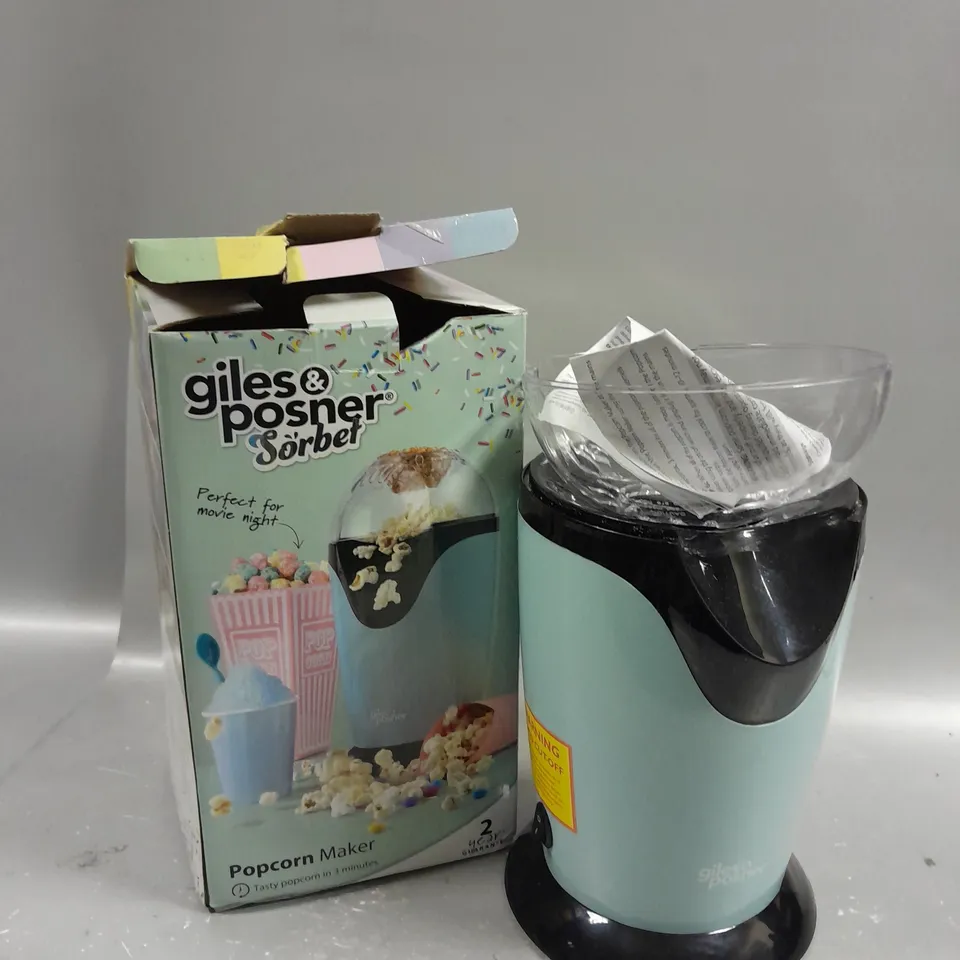 GILES AND POSNER POPCORN MAKER