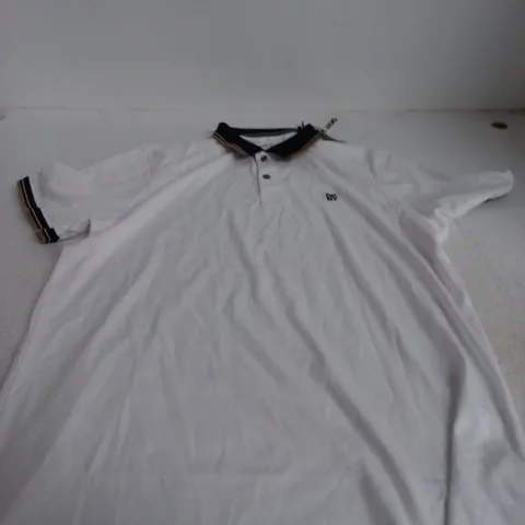 DKNY POLO SHIRT β WHITE, MEN'S, SIZE L