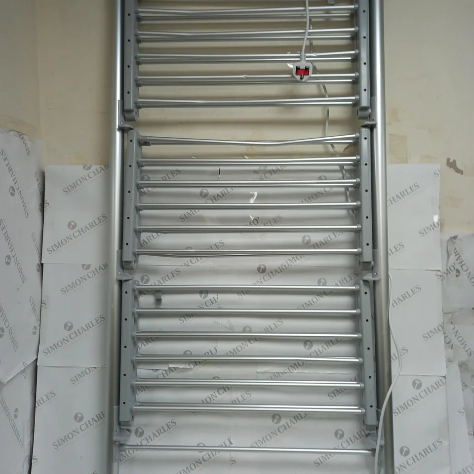 BOXED ORGANISED OPTIONS 3 TIER HEATED AIRER WITH 21M DRYING SPACE - COLLECTION ONLY