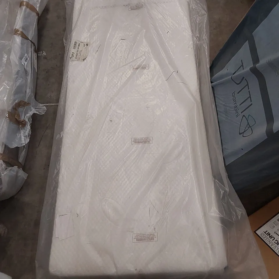 QUALITY BAGGED 75cm PLAIN HEALTHY GROWTH SHORTY COT MATTRESS