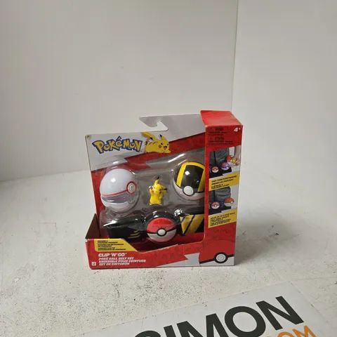 POKÉMON CLIP 'N' GO POKE BALL BELT SET – BOXED TOY