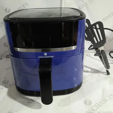 BOXED COOK'S ESSENTIALS 4L AIR FRYER IN NAVY