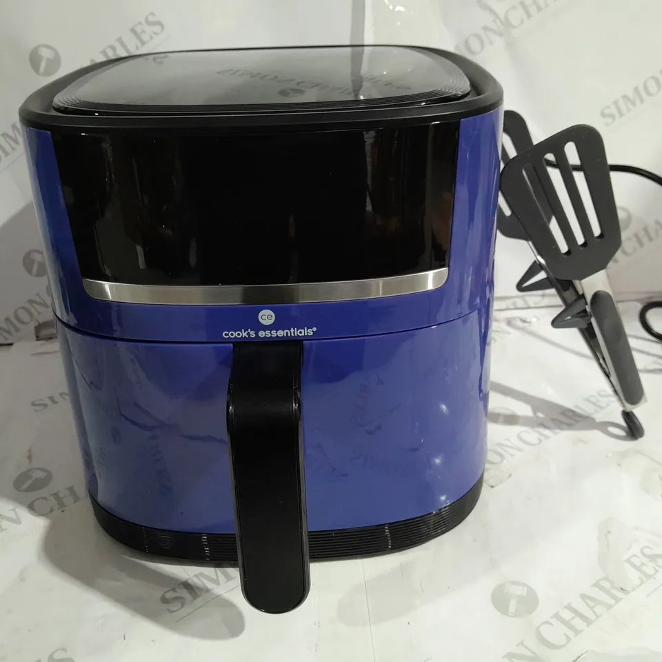 BOXED COOK'S ESSENTIALS 4L AIR FRYER IN NAVY