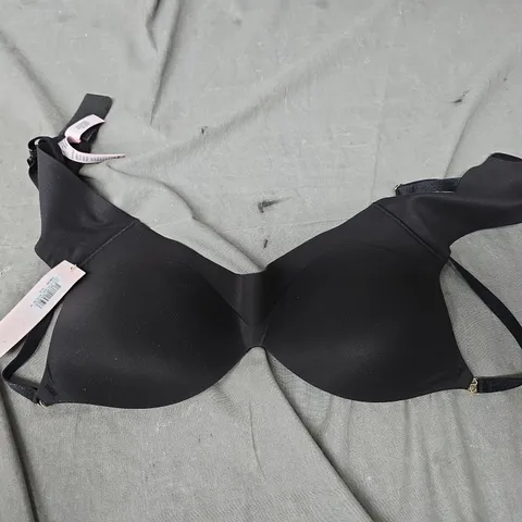 VICTORIA'S SECRET BLACK NON WIRED PUSH UP BRA - 34B